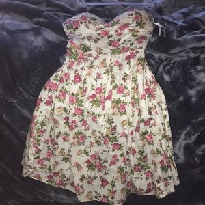 Floral Casual Mini Dress